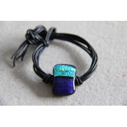 Lædersnøre armbånd