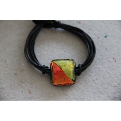 Lædersnøre armbånd