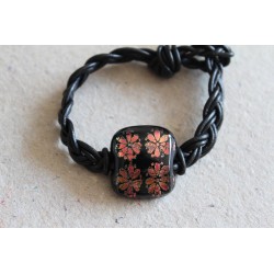 Lædersnøre armbånd