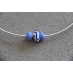 Lædersnøre halssmykke