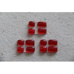 Små danske flag, 3 stk